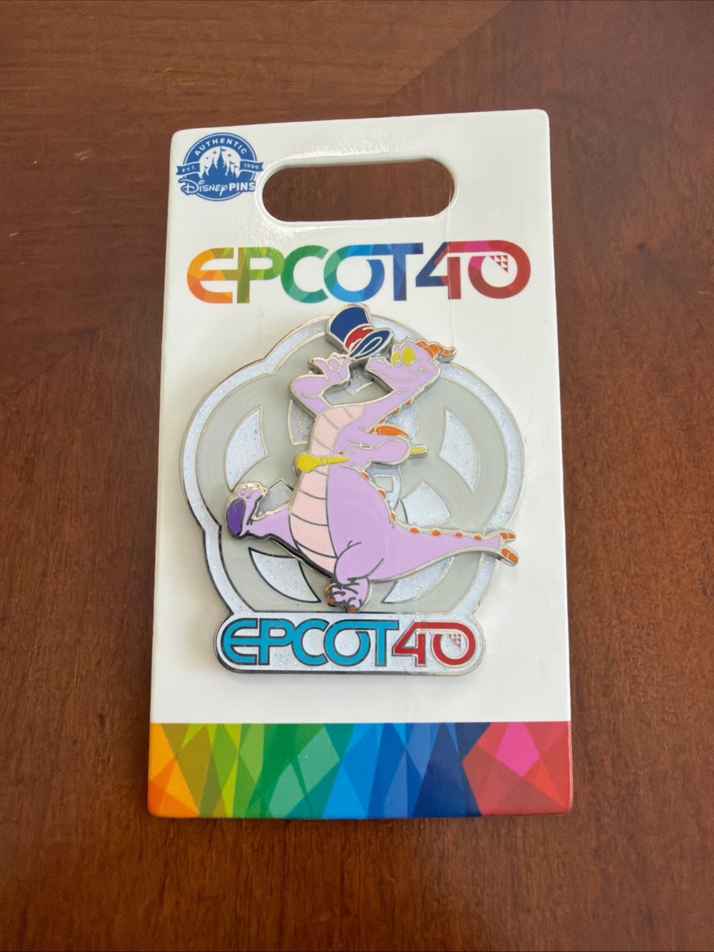 Disney Parks EPCOT 40th Anniversary FIGMENT Limited Release Pin